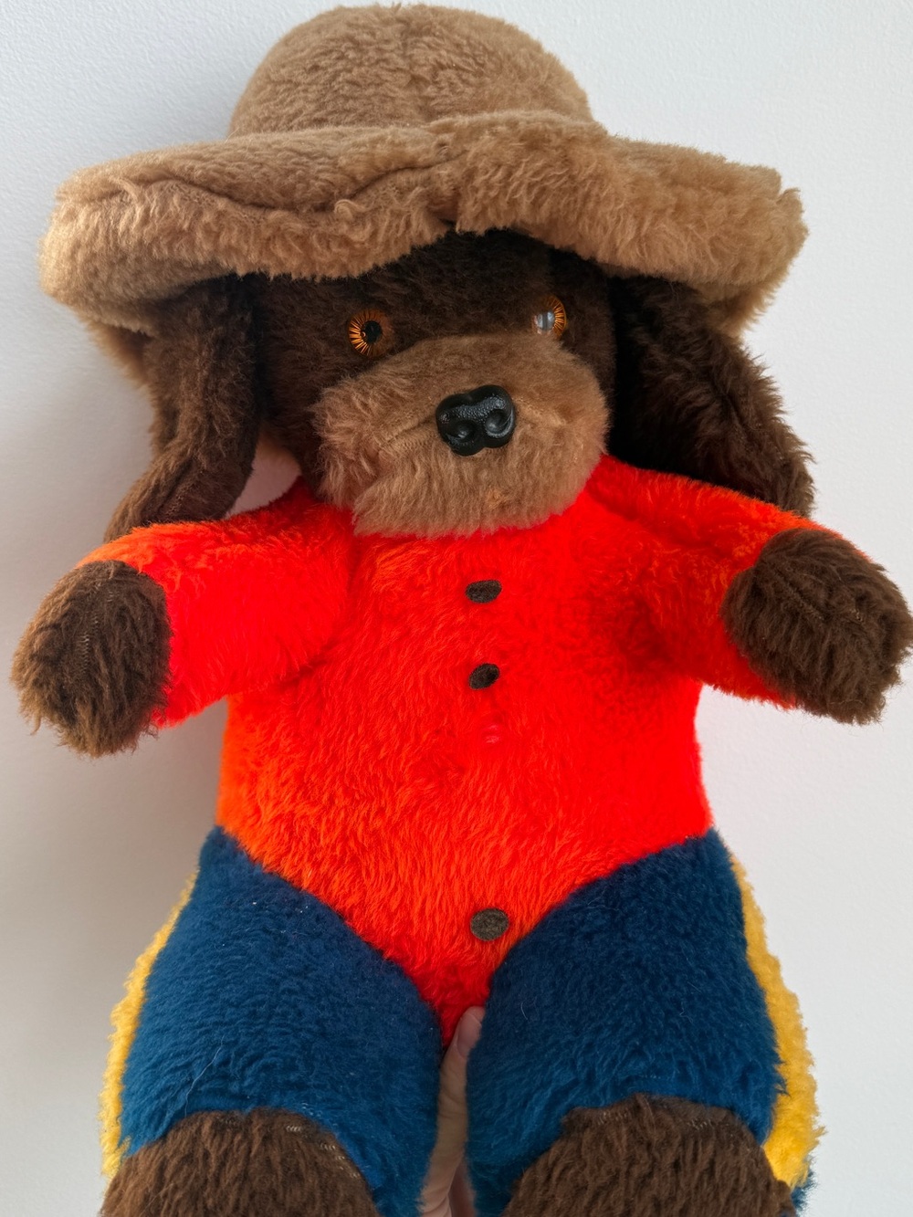 Vintage hard stuffed RCMP dog - Picture 15 of 16